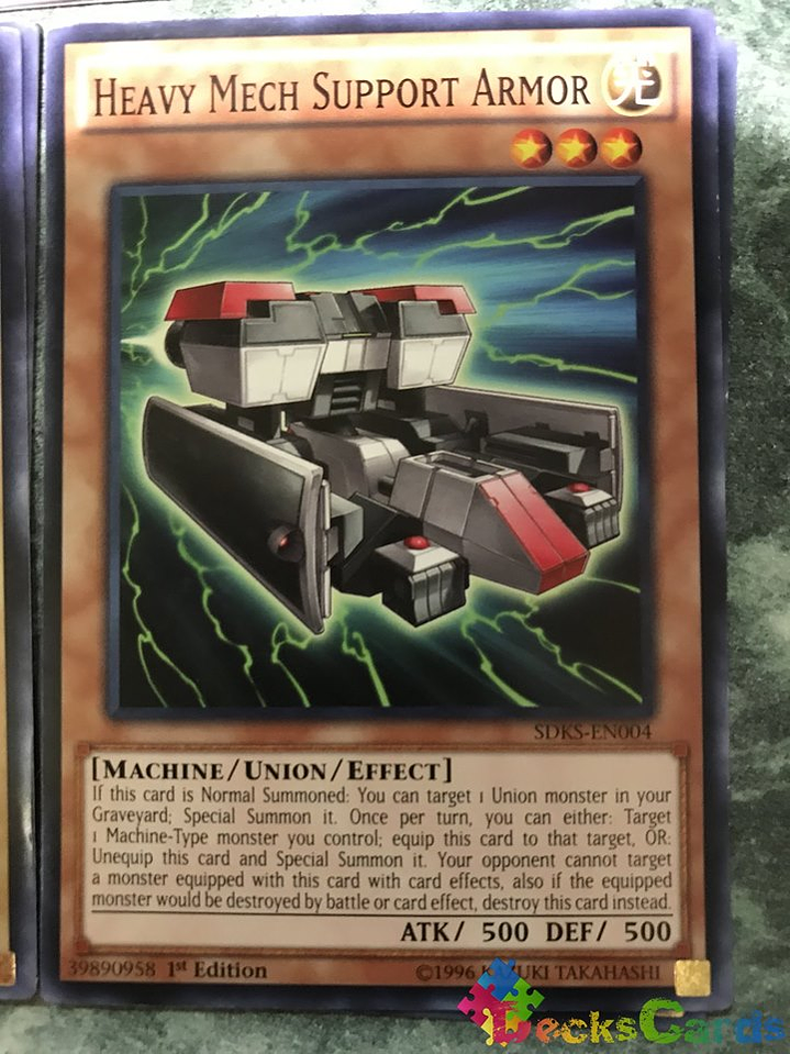 Heavy Mech Support Armor - SDKS-EN004 - Common 1st Edition 1