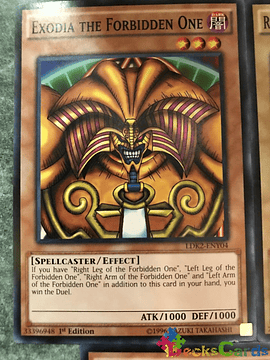 Exodia the Forbidden One - LDK2-ENY04 - Common 1st Edition