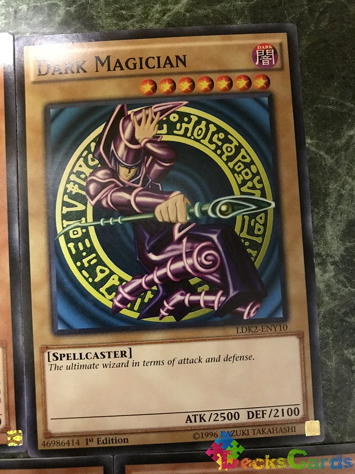 Dark Magician - LDK2-ENY10 - Common 1st Edition 1
