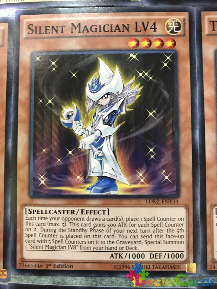 Silent Magician LV4 - LDK2-ENY14 - Common 1st Edition 1
