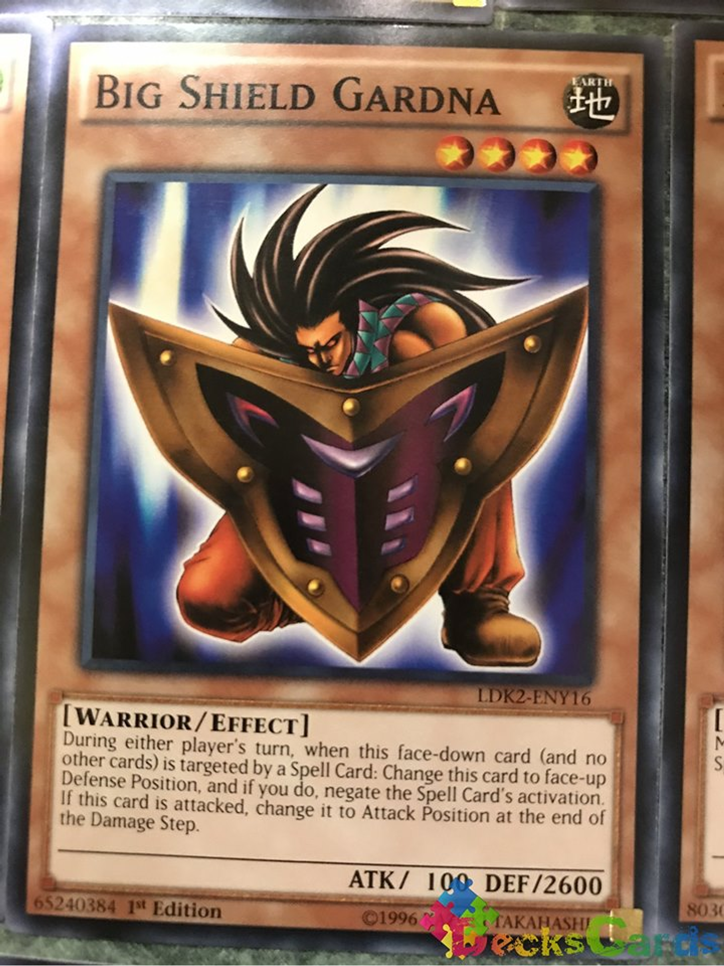 Big Shield Gardna - LDK2-ENY16 - Common 1st Edition 1