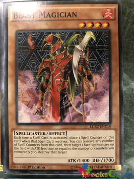 Blast Magician - LDK2-ENY18 - Common 1st Edition