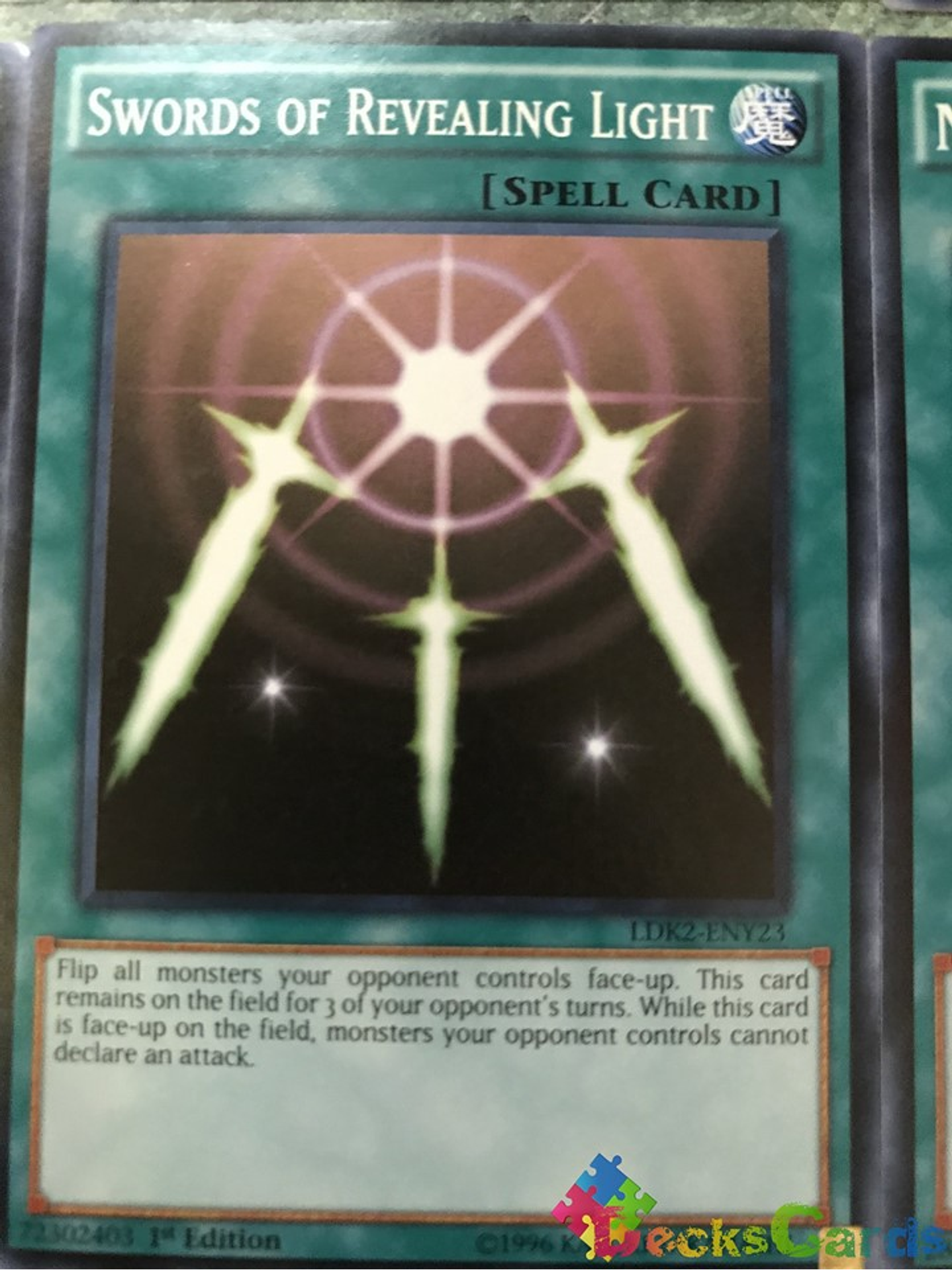 Swords of Revealing Light - LDK2-ENY23 - Common 1st Edition 1