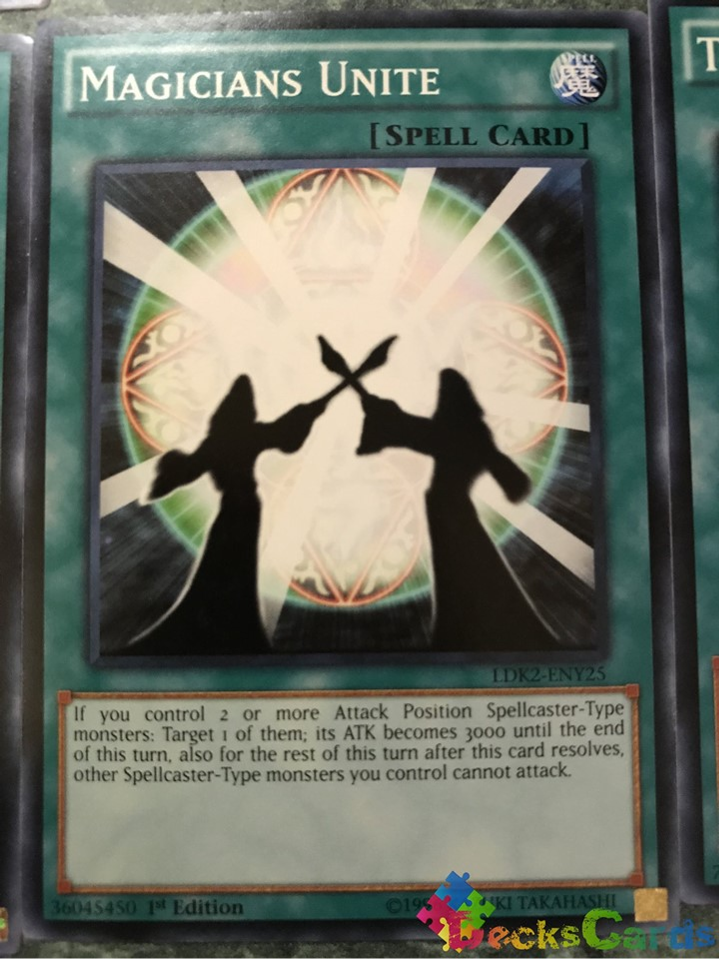 Magicians Unite - LDK2-ENY25 - Common 1st Edition 1