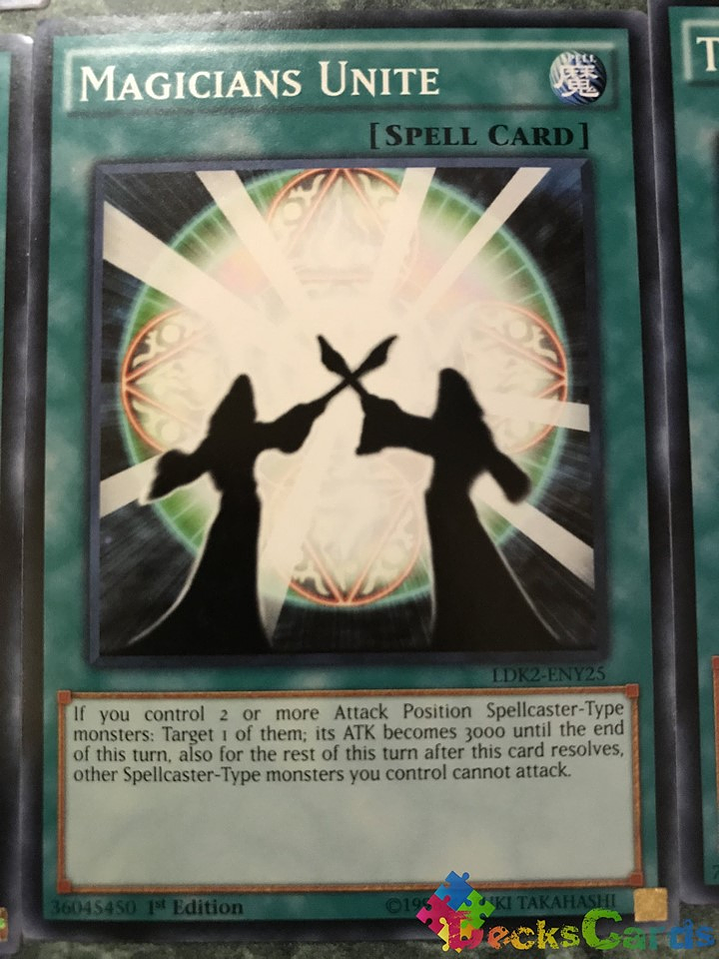 Magicians Unite - LDK2-ENY25 - Common 1st Edition 1