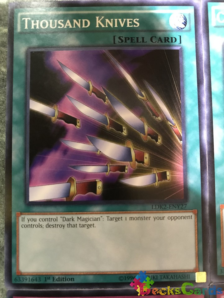 Thousand Knives - LDK2-ENY27 - Common 1st Edition 1