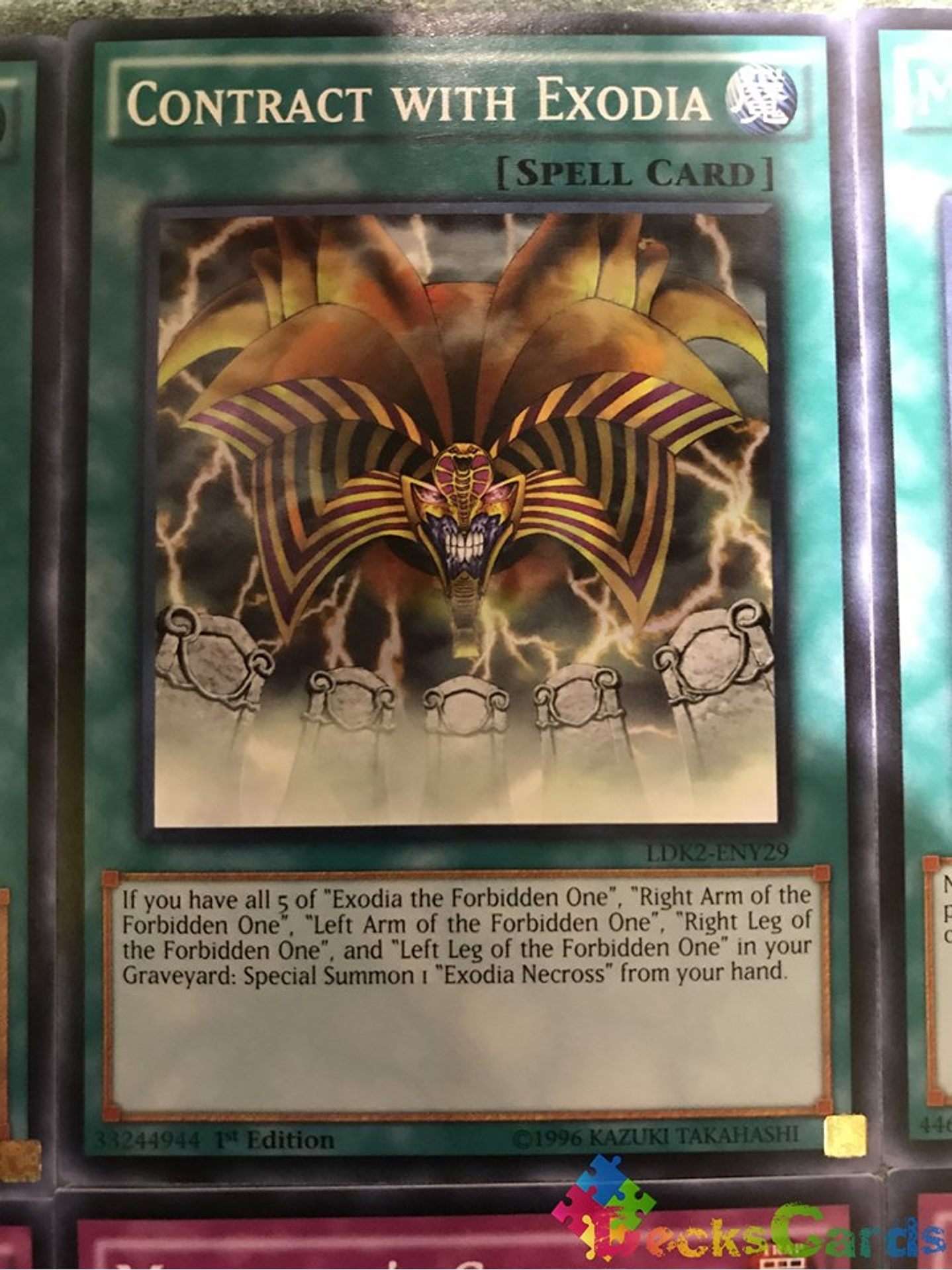Contract with Exodia - LDK2-ENY29 - Common 1st Edition 1