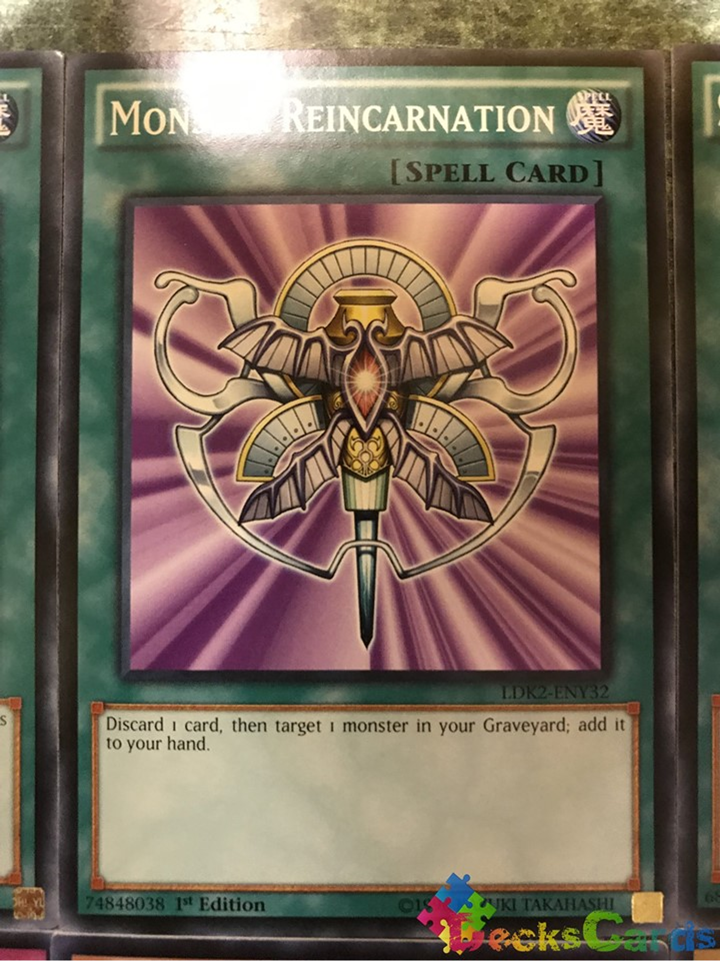 Monster Reincarnation - LDK2-ENY32 - Common 1st Edition 1