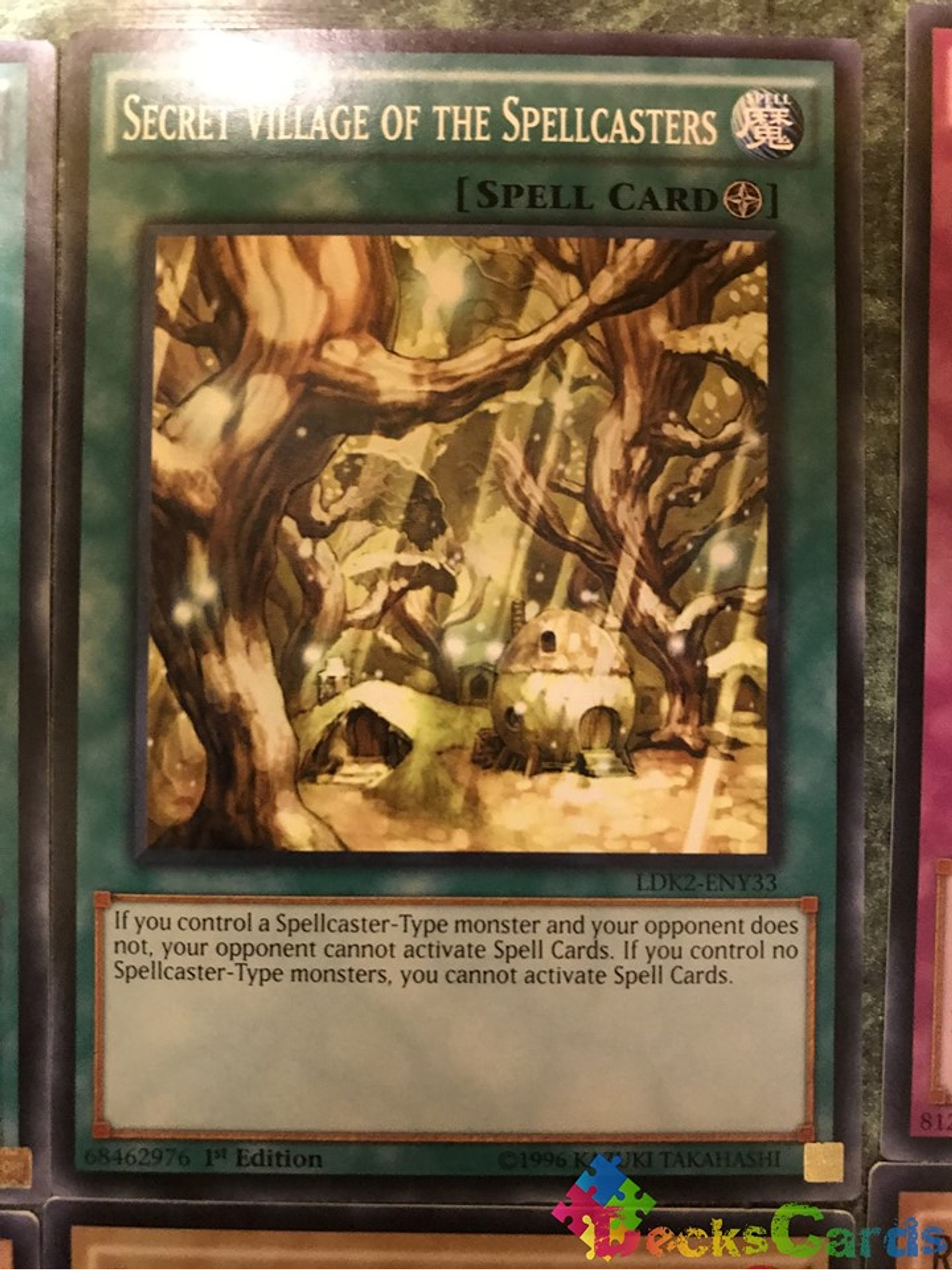Secret Village of the Spellcasters - LDK2-ENY33 - Common 1st Edition 1