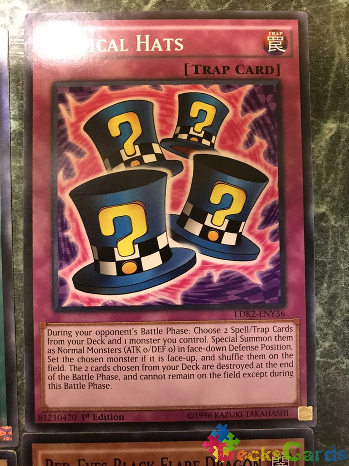 Magical Hats - LDK2-ENY36 - Common 1st Edition 1