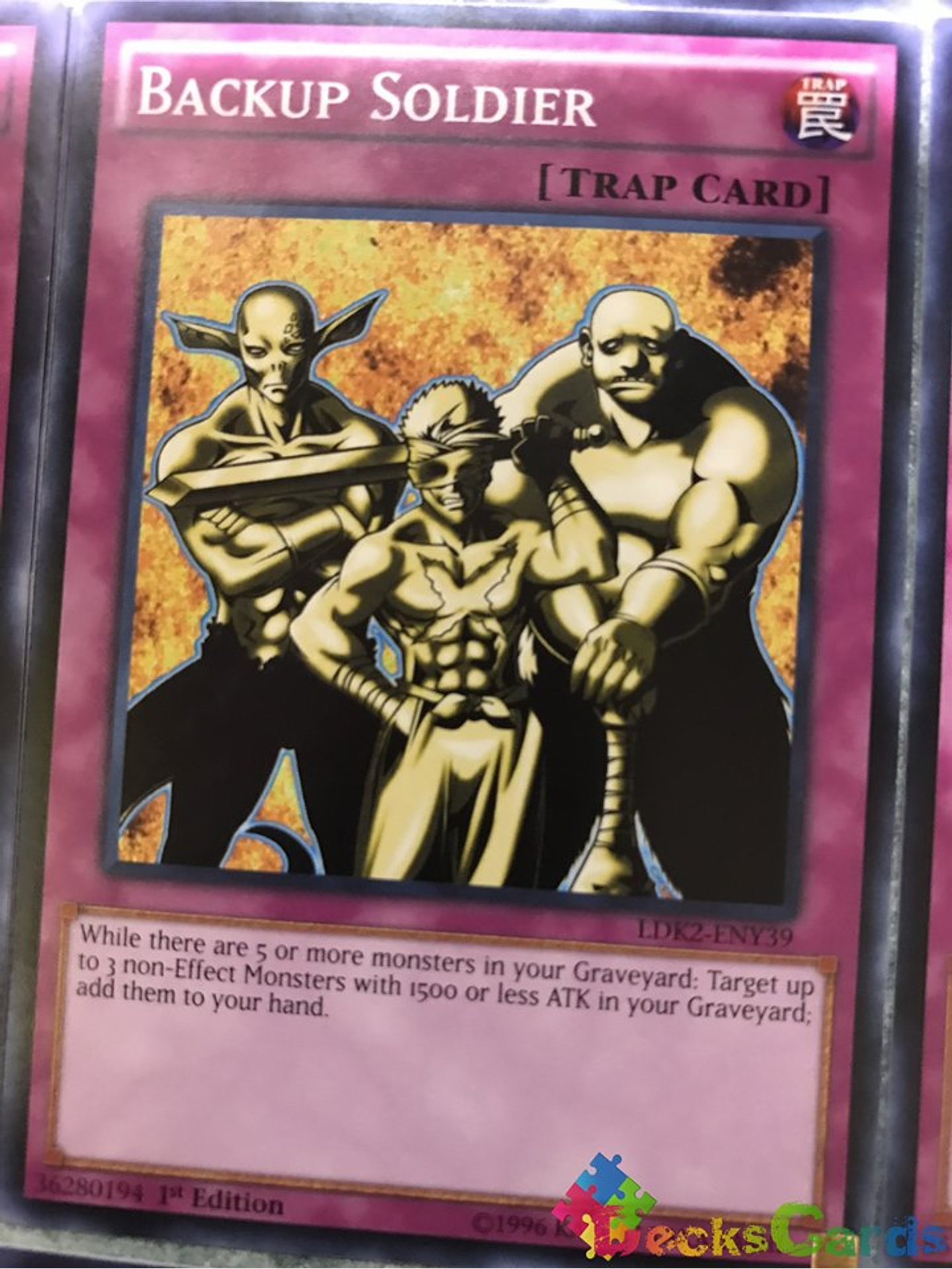 Backup Soldier - LDK2-ENY39 - Common 1st Edition 1