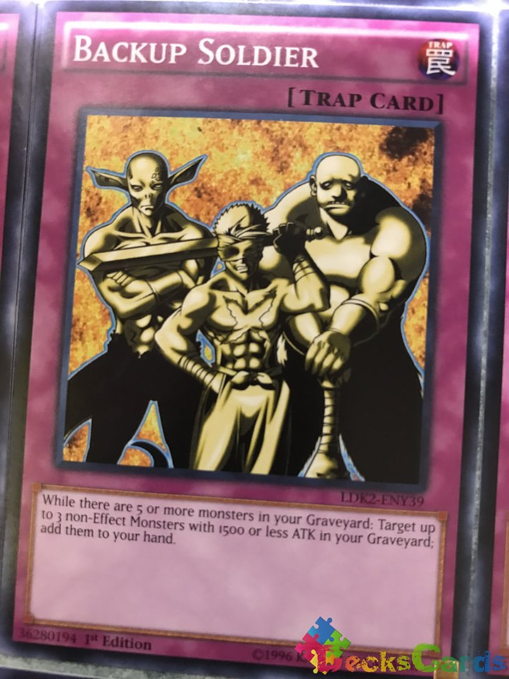 Backup Soldier - LDK2-ENY39 - Common 1st Edition 1