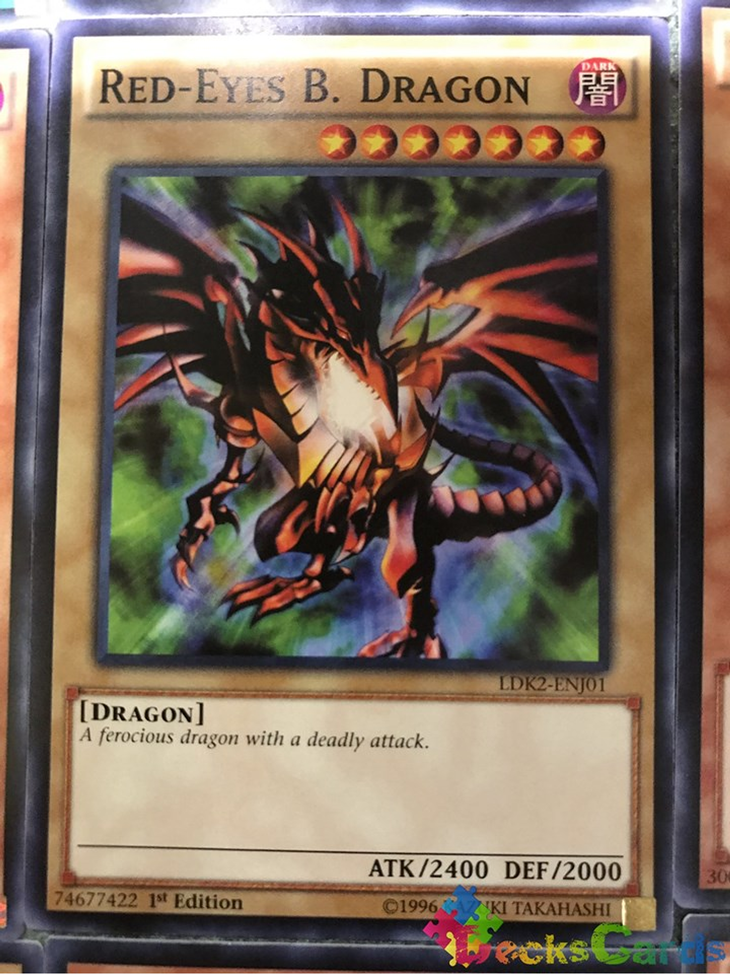 Red-Eyes B. Dragon - LDK2-ENJ01 - Common 1st Edition 1