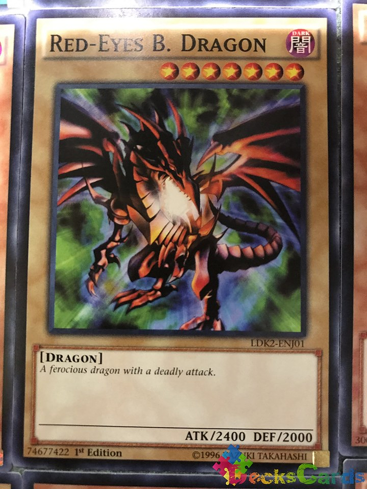 Red-Eyes B. Dragon - LDK2-ENJ01 - Common 1st Edition 1