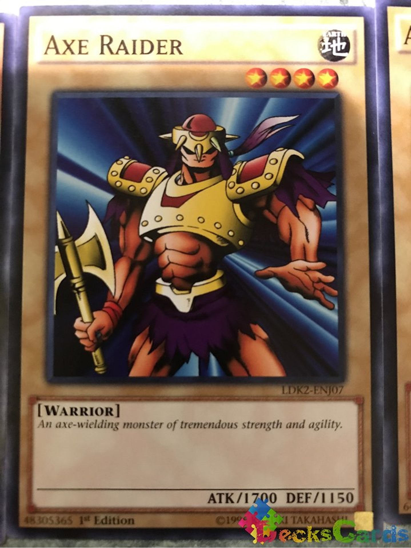 Axe Raider - LDK2-ENJ07 - Common 1st Edition 1