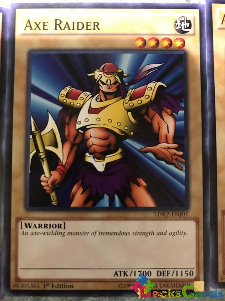 Axe Raider - LDK2-ENJ07 - Common 1st Edition 1