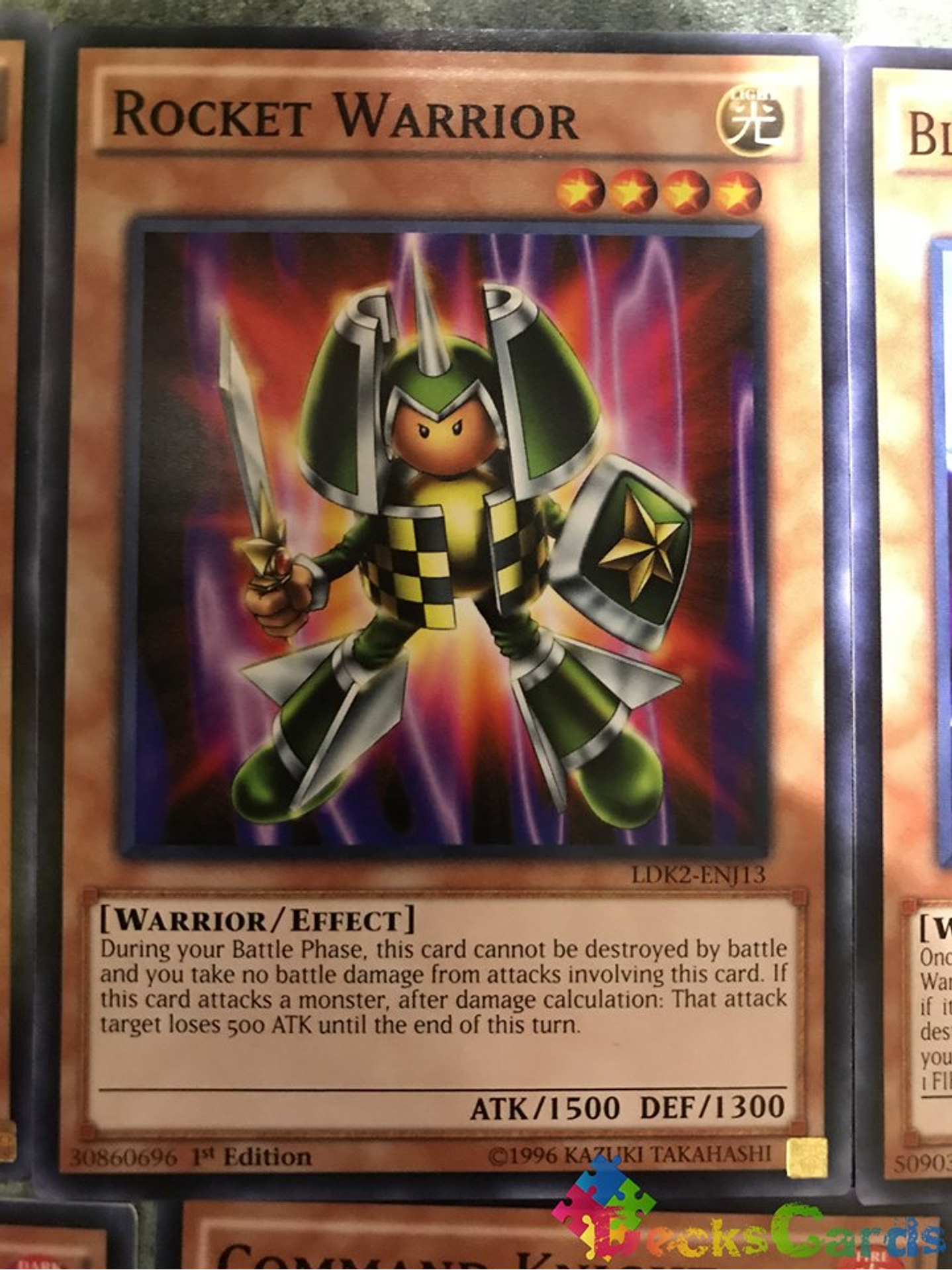 Rocket Warrior - LDK2-ENJ13 - Common 1st Edition 1