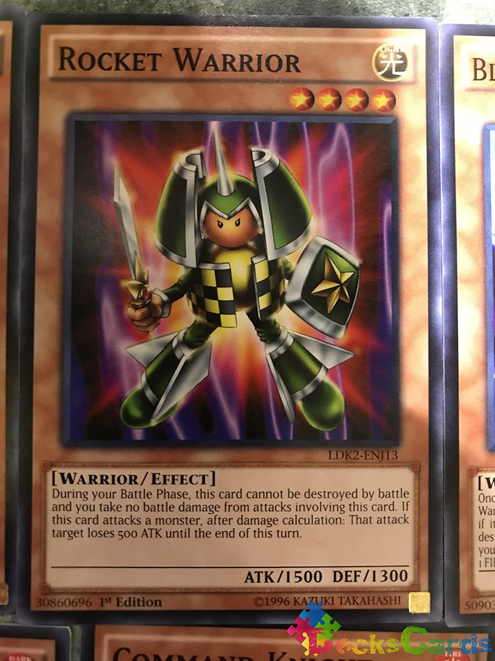 Rocket Warrior - LDK2-ENJ13 - Common 1st Edition 1