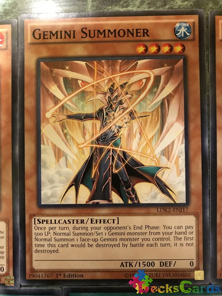 Gemini Summoner - LDK2-ENJ17 - Common 1st Edition 1