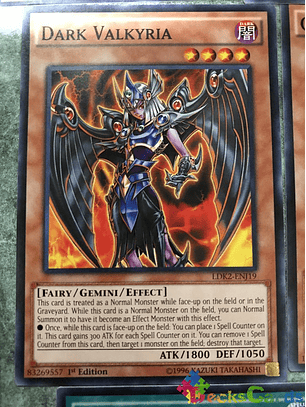 Dark Valkyria - LDK2-ENJ19 - Common 1st Edition