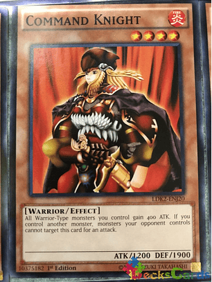 Command Knight - LDK2-ENJ20 - Common 1st Edition