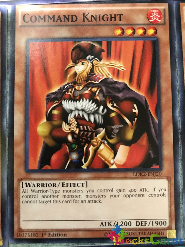 Command Knight - LDK2-ENJ20 - Common 1st Edition 1