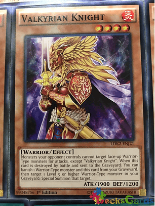 Valkyrian Knight - LDK2-ENJ21 - Common 1st Edition