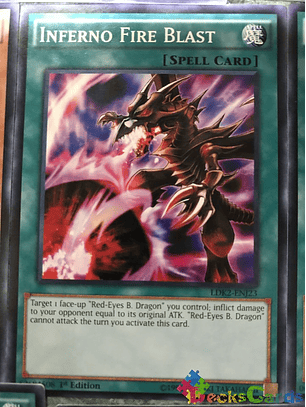 Inferno Fire Blast - LDK2-ENJ23 - Common 1st Edition