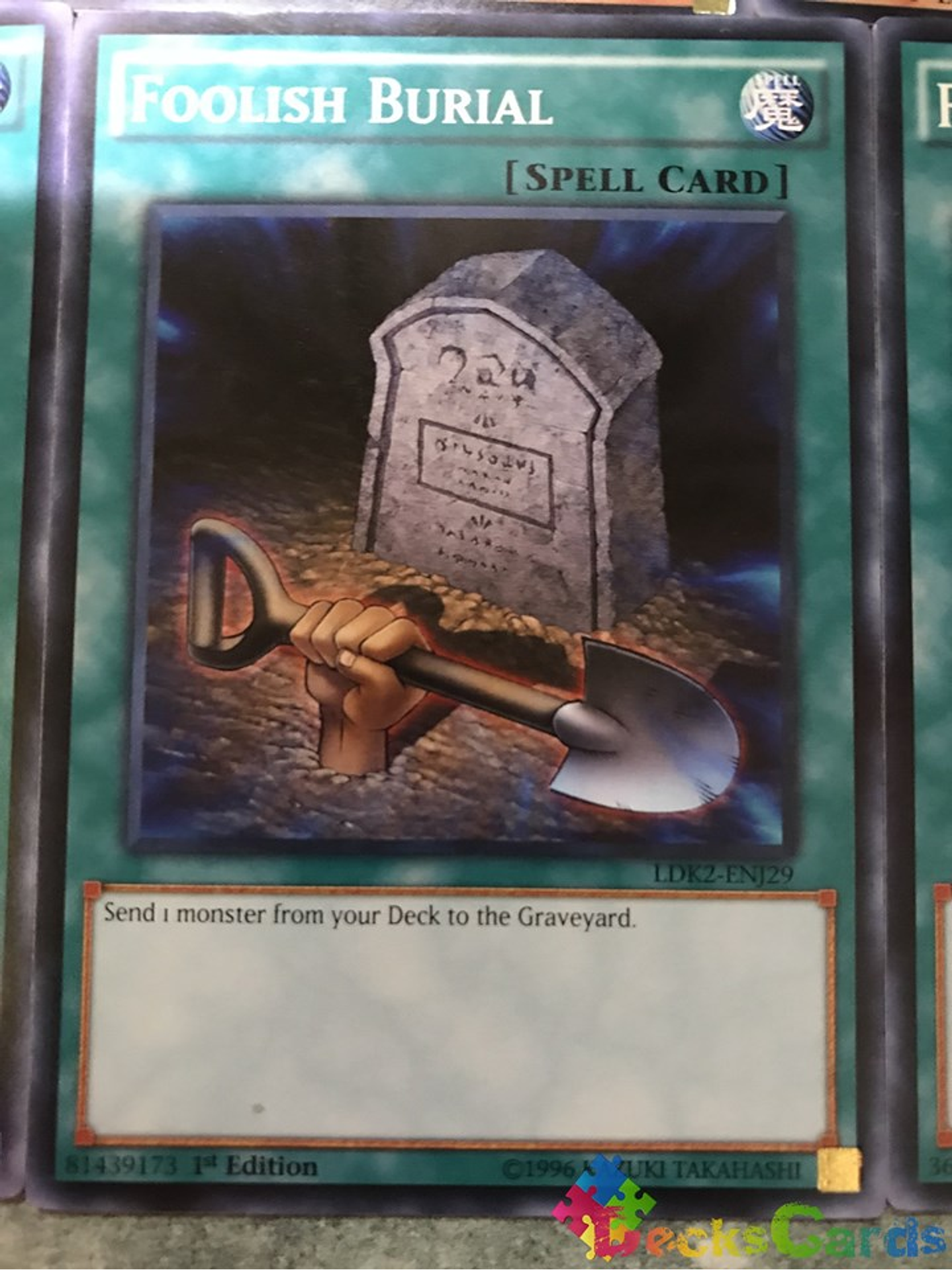 Foolish Burial - LDK2-ENJ29 - Common 1st Edition 1