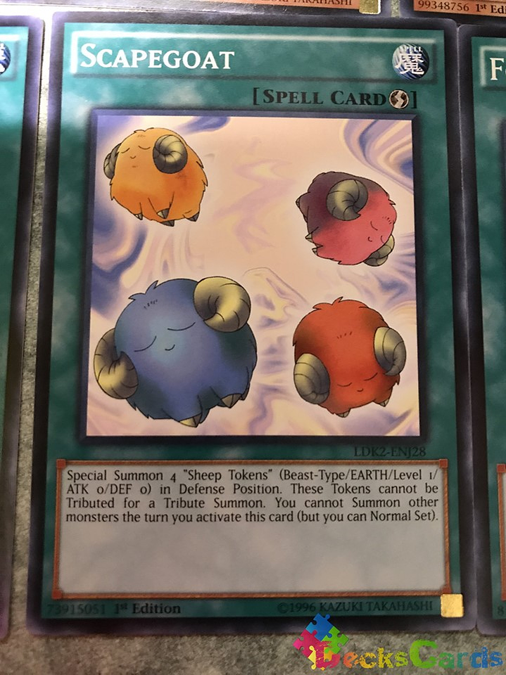 Scapegoat - LDK2-ENJ28 - Common 1st Edition 1