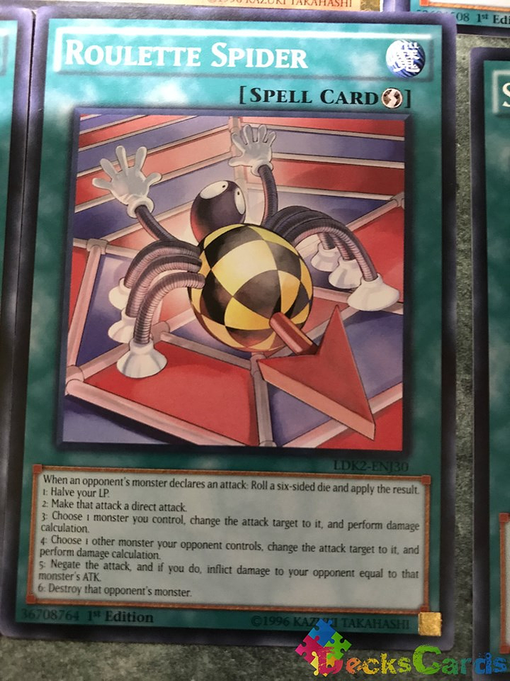 Roulette Spider - LDK2-ENJ30 - Common 1st Edition 1