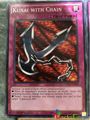 Kunai with Chain - LDK2-ENJ36 - Common 1st Edition