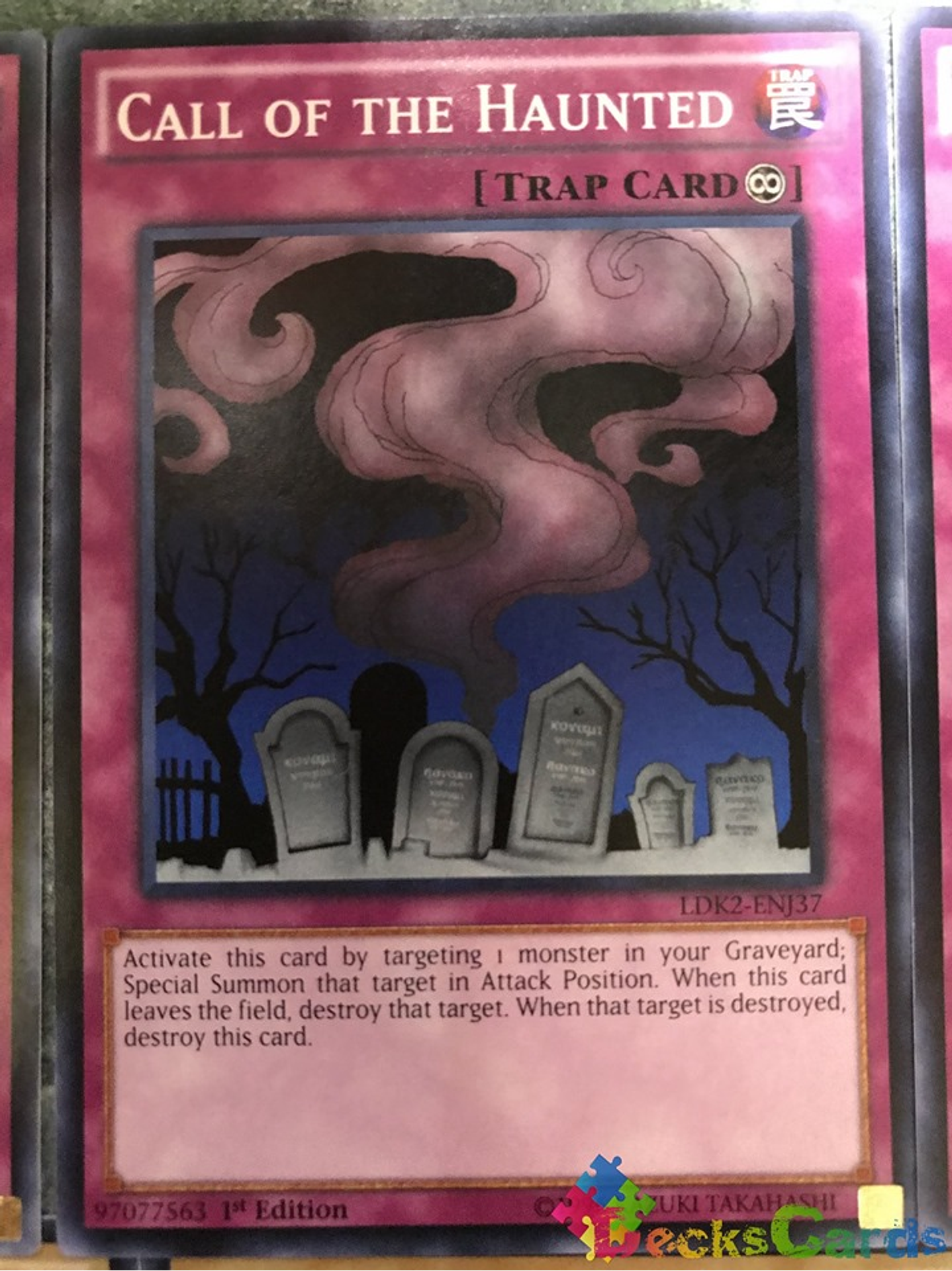 Call of the Haunted - LDK2-ENJ37 - Common 1st Edition 1