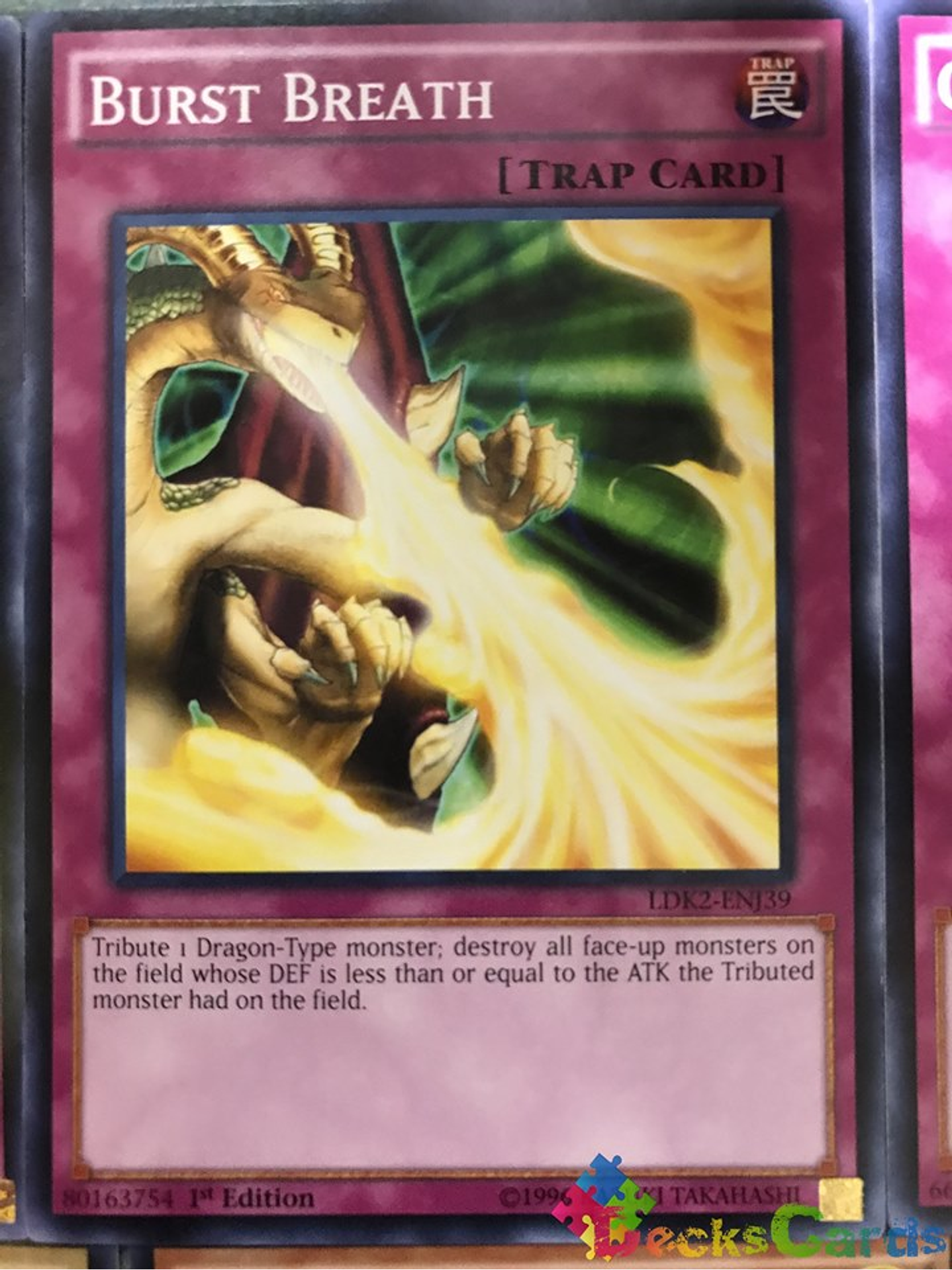 Burst Breath - LDK2-ENJ39 - Common 1st Edition 1