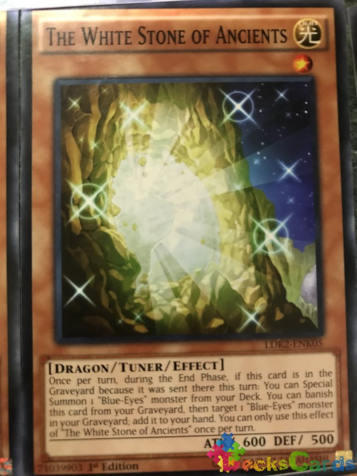 The White Stone of Ancients - LDK2-ENK05 - Common 1st Edition 1