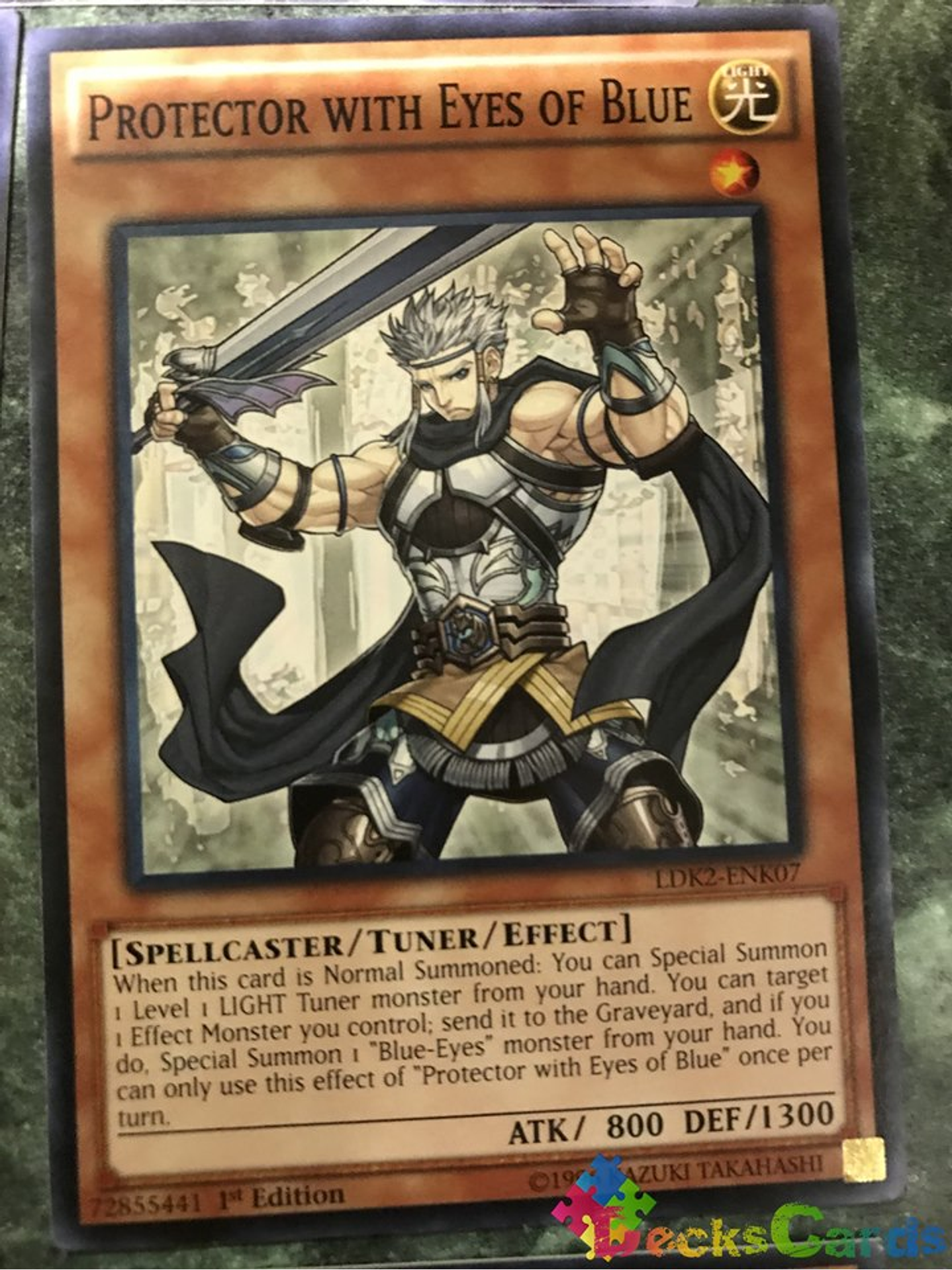 Protector with Eyes of Blue - LDK2-ENK07 - Common 1st Edition 1