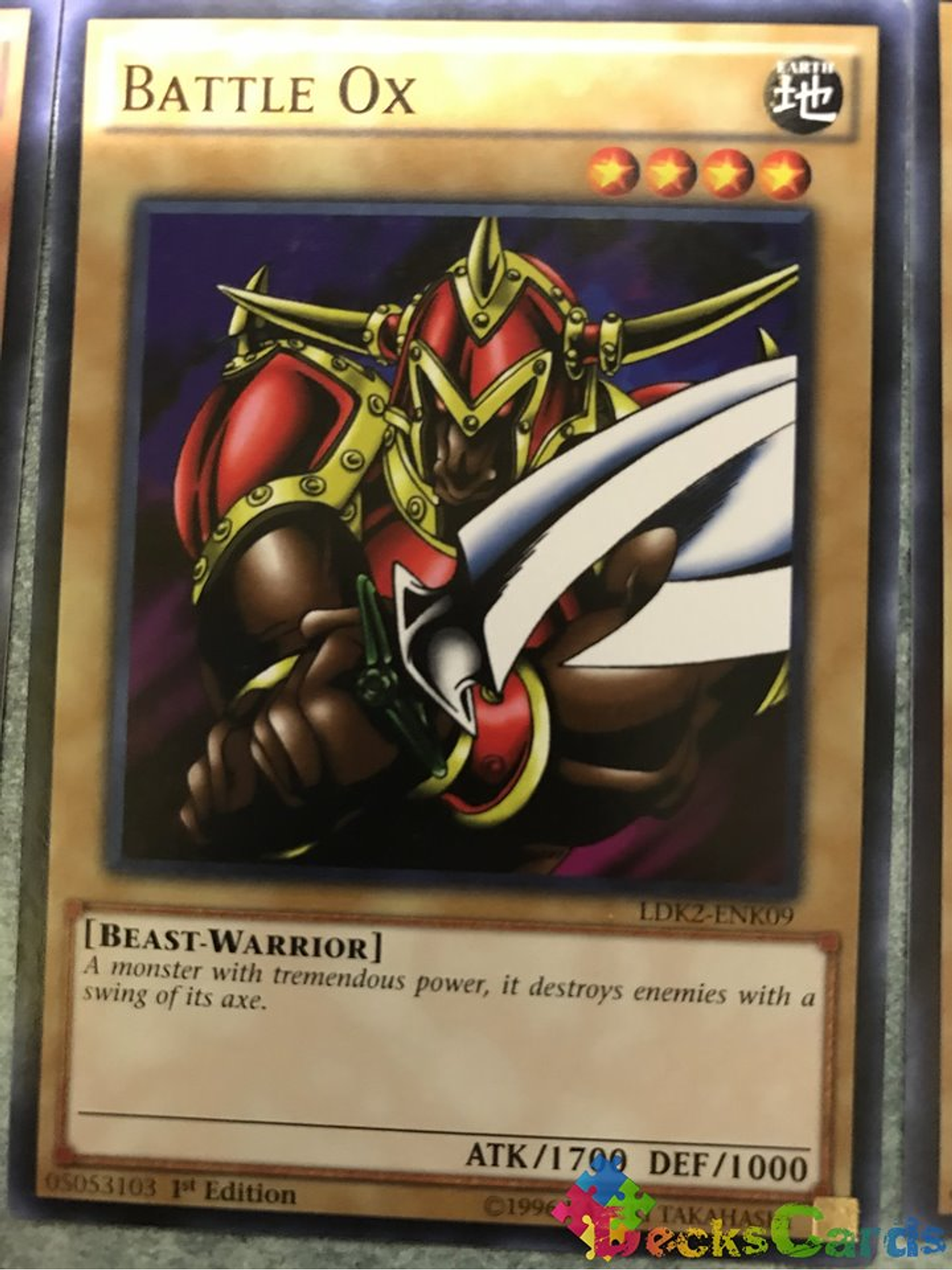 Battle Ox - LDK2-ENK09 - Common 1st Edition 1