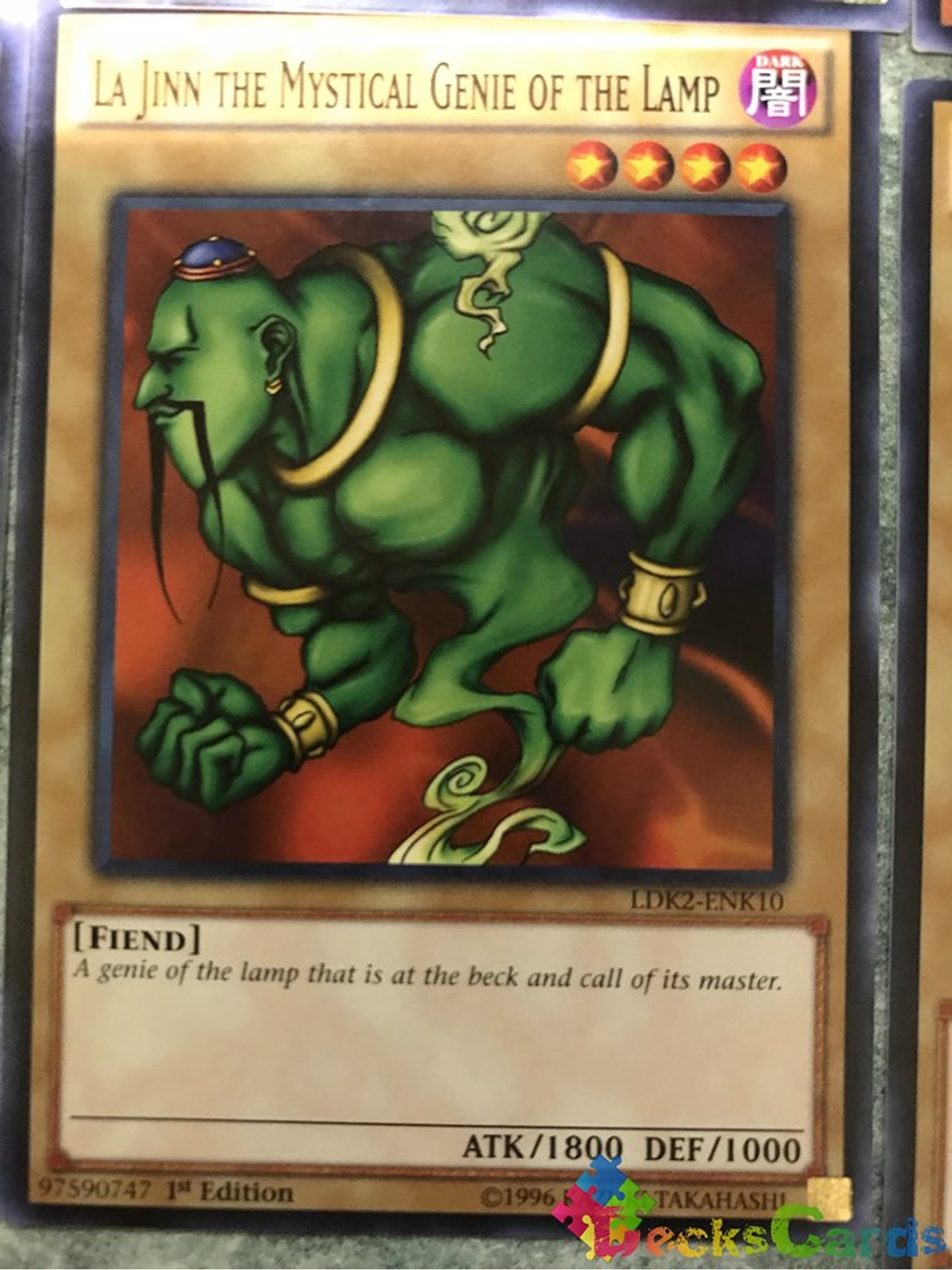 La Jinn the Mystical Genie of the Lamp - LDK2-ENK10 - Common 1st Edition 1