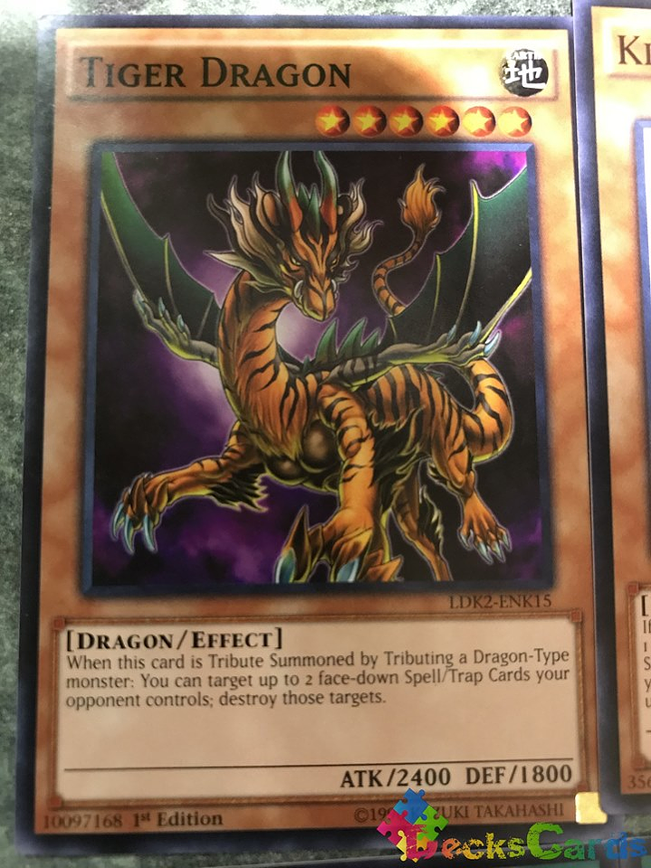 Tiger Dragon - LDK2-ENK15 - Common 1st Edition 1