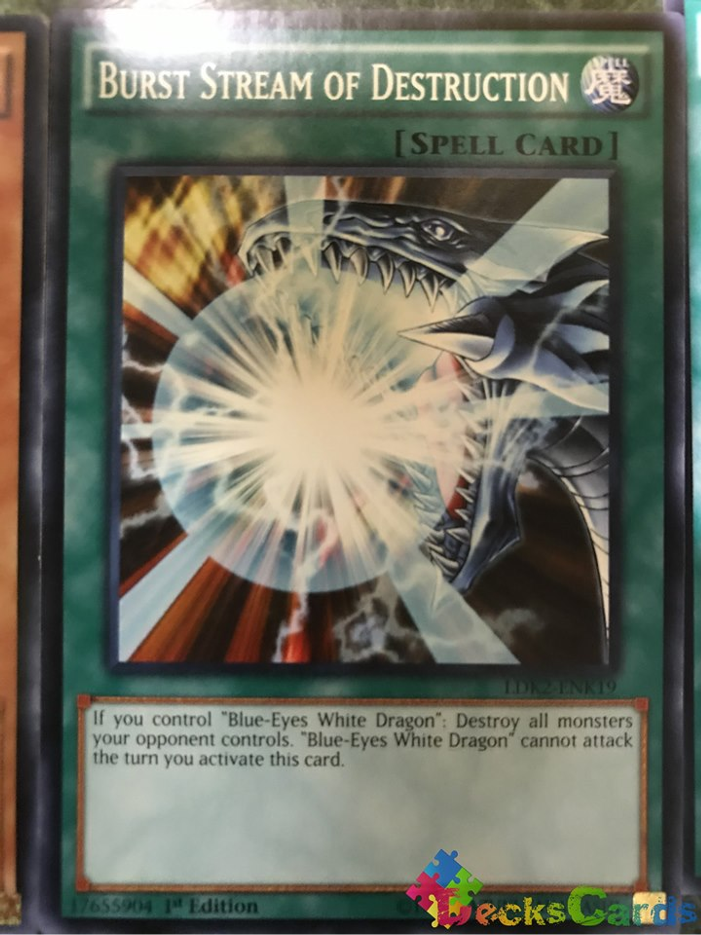 Burst Stream of Destruction - LDK2-ENK19 - Common 1st Edition 1