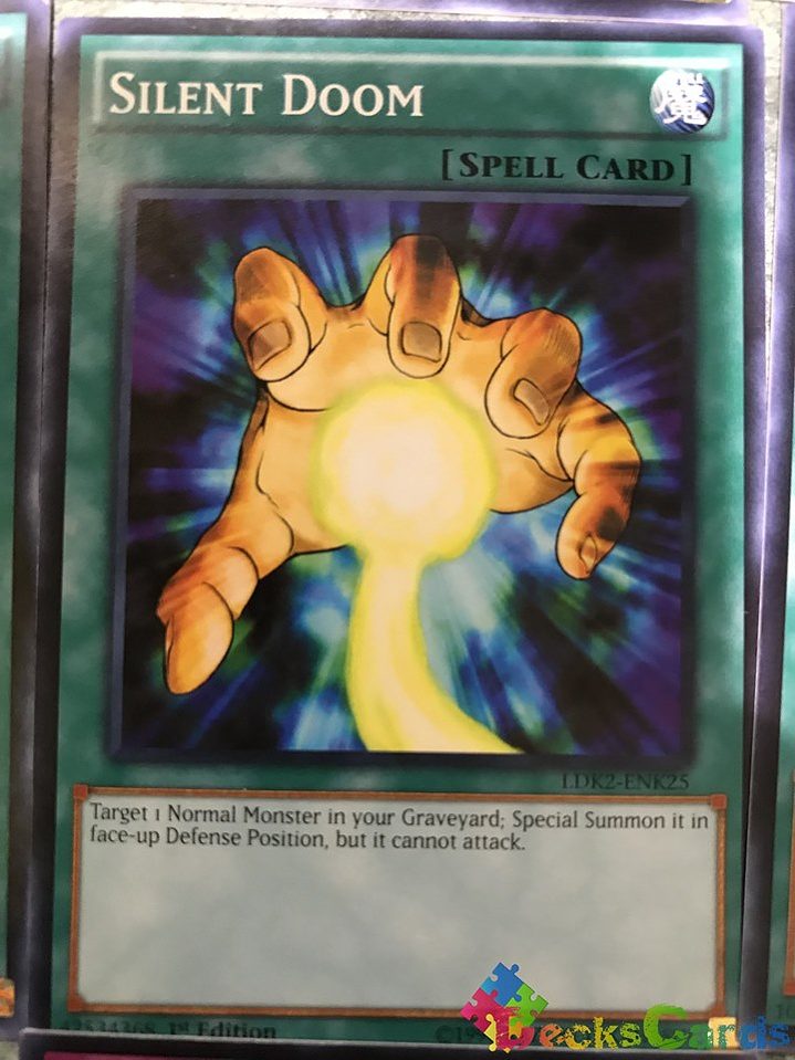 Silent Doom - LDK2-ENK25 - Common 1st Edition 1