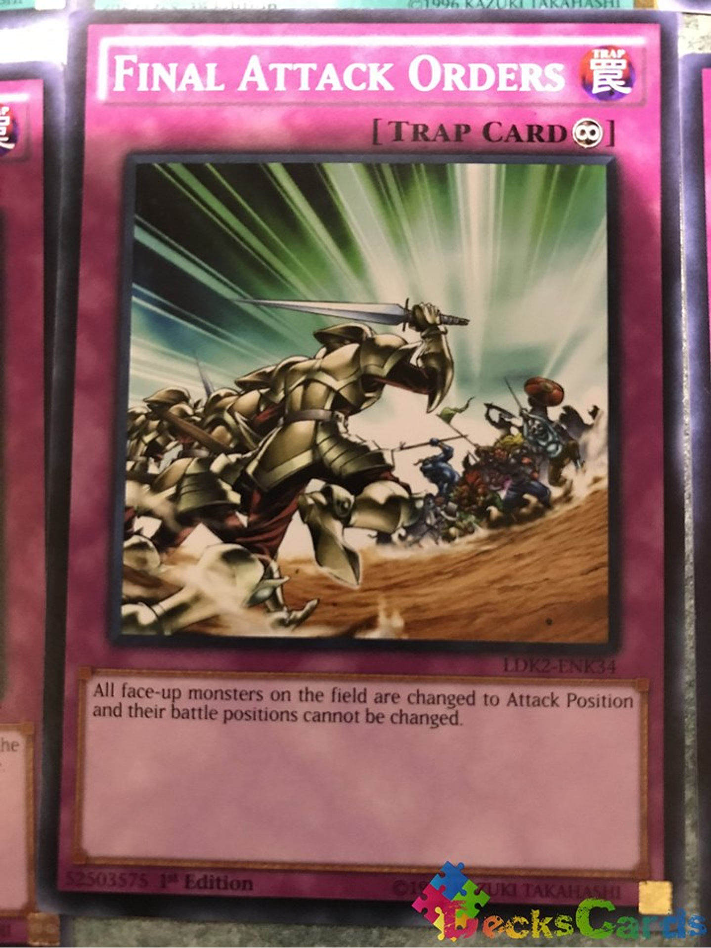 Final Attack Orders - LDK2-ENK34 - Common 1st Edition 1