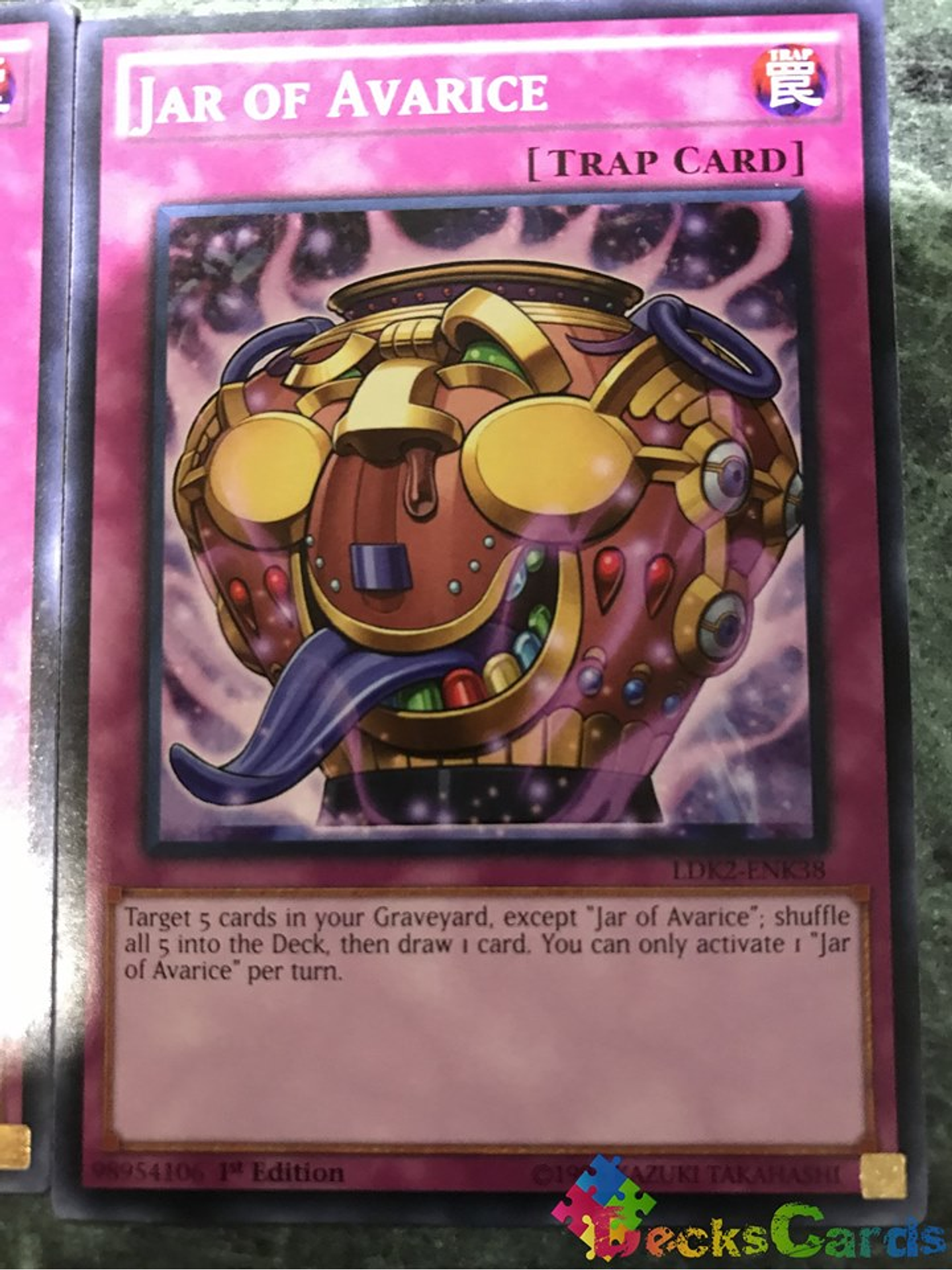 Jar of Avarice - LDK2-ENK38 - Common 1st Edition 1