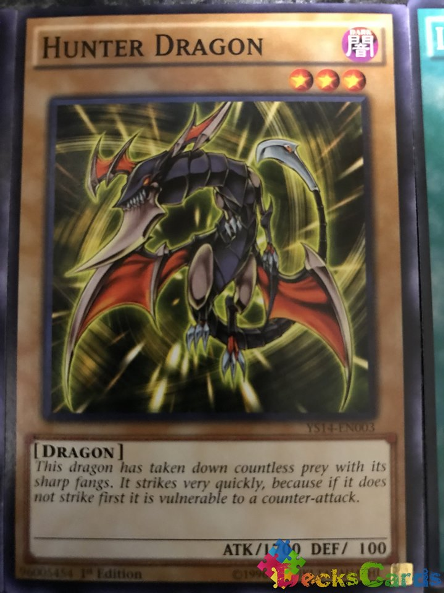 Hunter Dragon - YS14-EN003 - Common 1st Edition 1