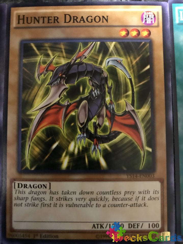 Hunter Dragon - YS14-EN003 - Common 1st Edition 1