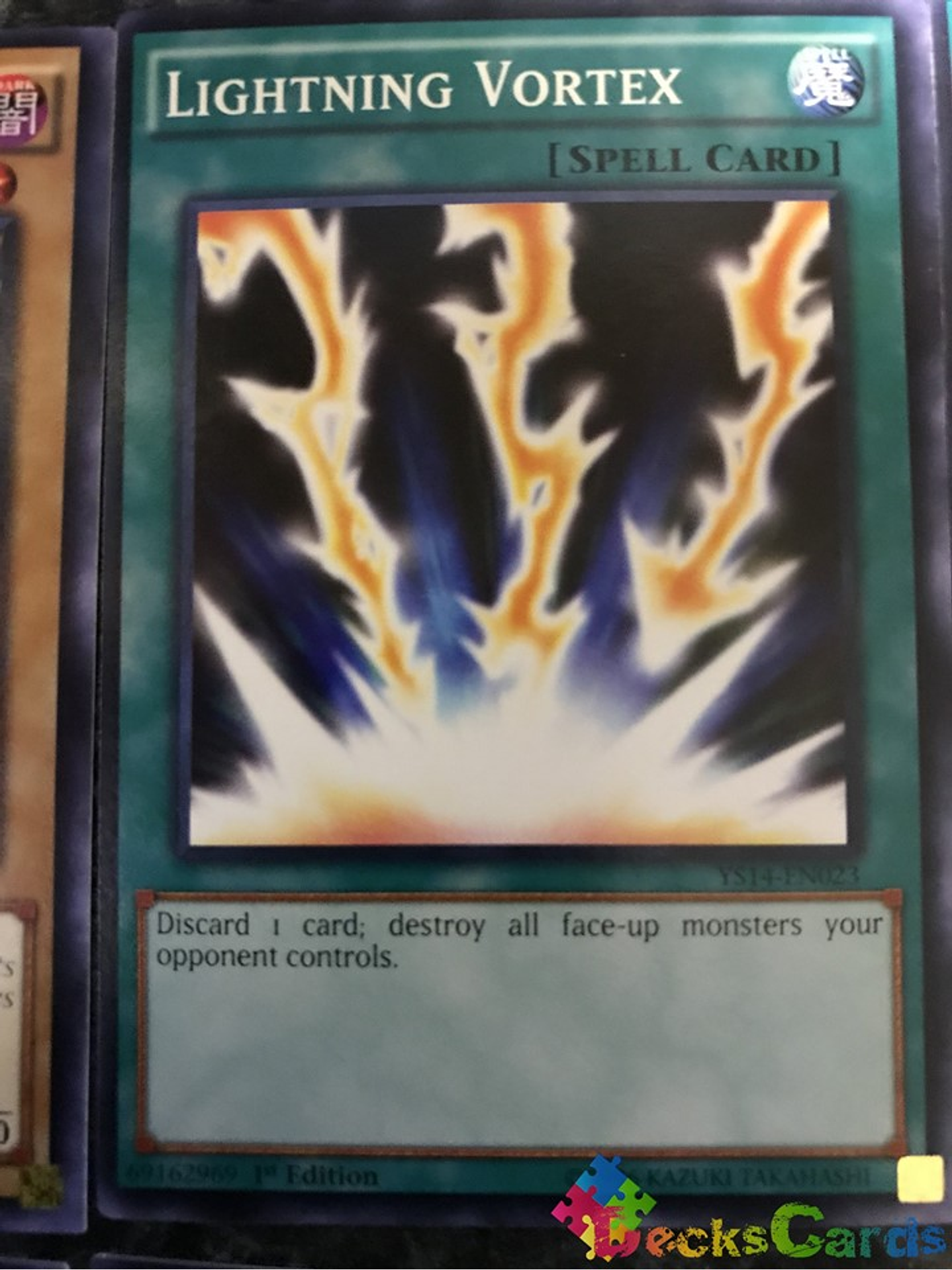 Lightning Vortex - YS14-EN023 - Common 1st Edition 1