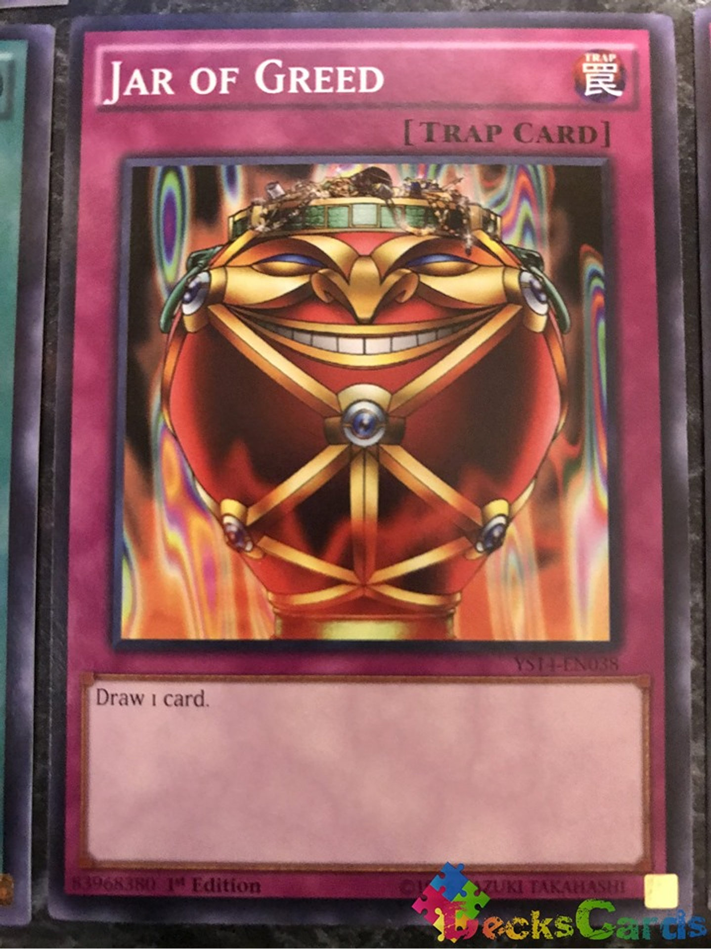 Jar of Greed - YS14-EN038 - Common 1st Edition 1