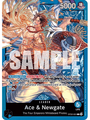 ST22-001 L Ace & Newgate