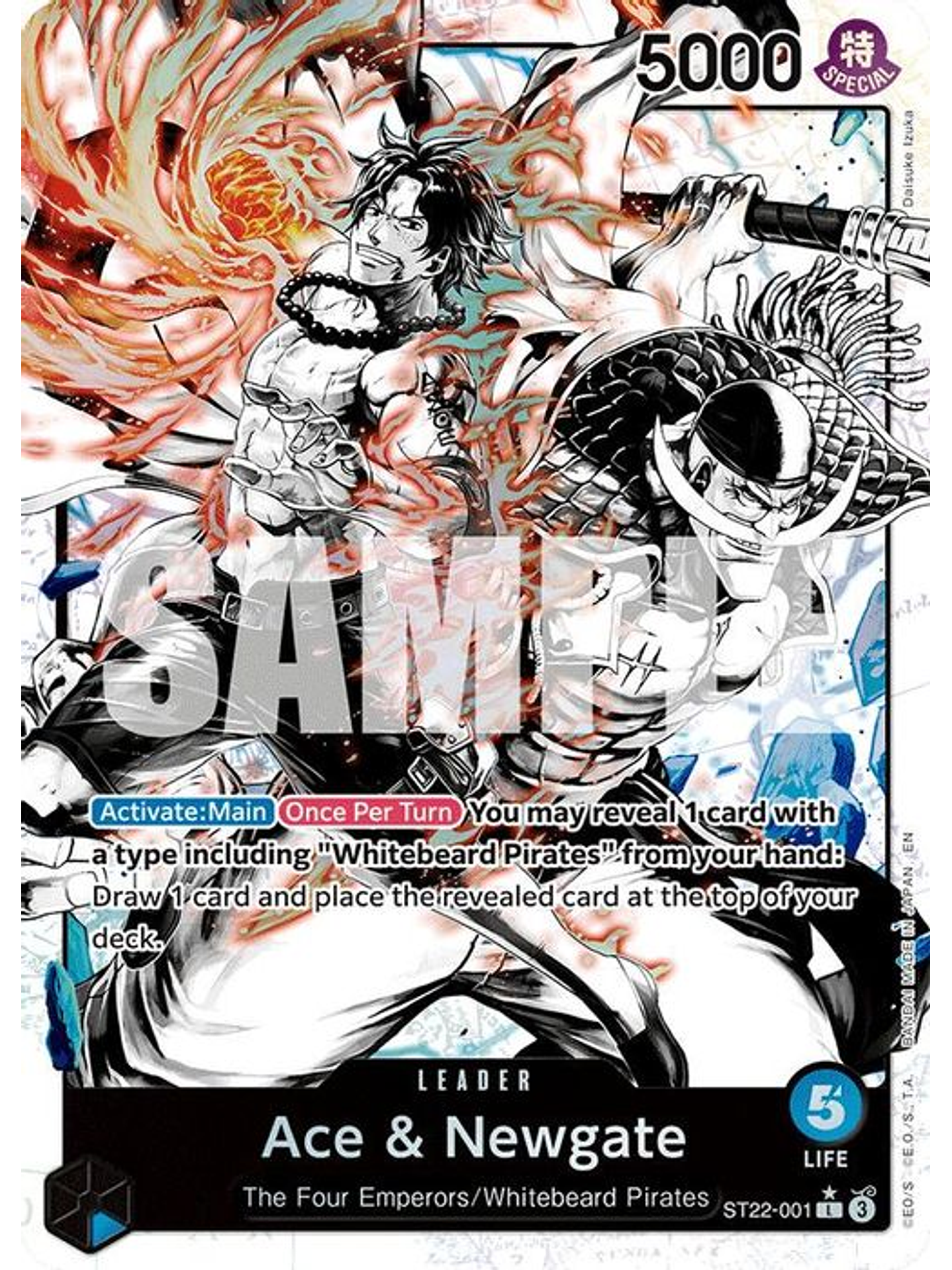 ST22-001 (Alternate Art) Ace & Newgate 1