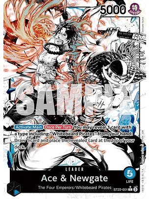 ST22-001 (Alternate Art) Ace & Newgate